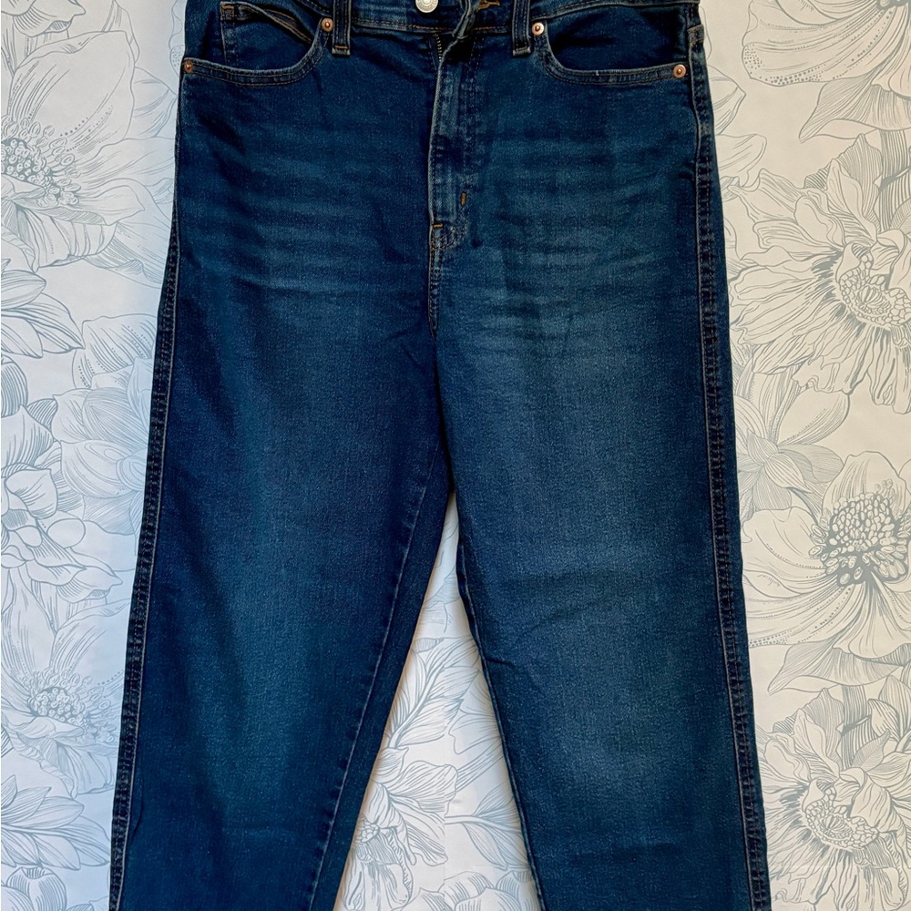 Levi's Vintage High Rise Straight dark wash women’s jeans